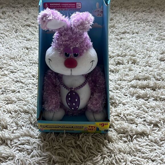 NIB Rapping Hip Hop Easter Bunny Rabbit Doll Gemmy Animated Musical 2006 Y2K - Picture 1 of 9